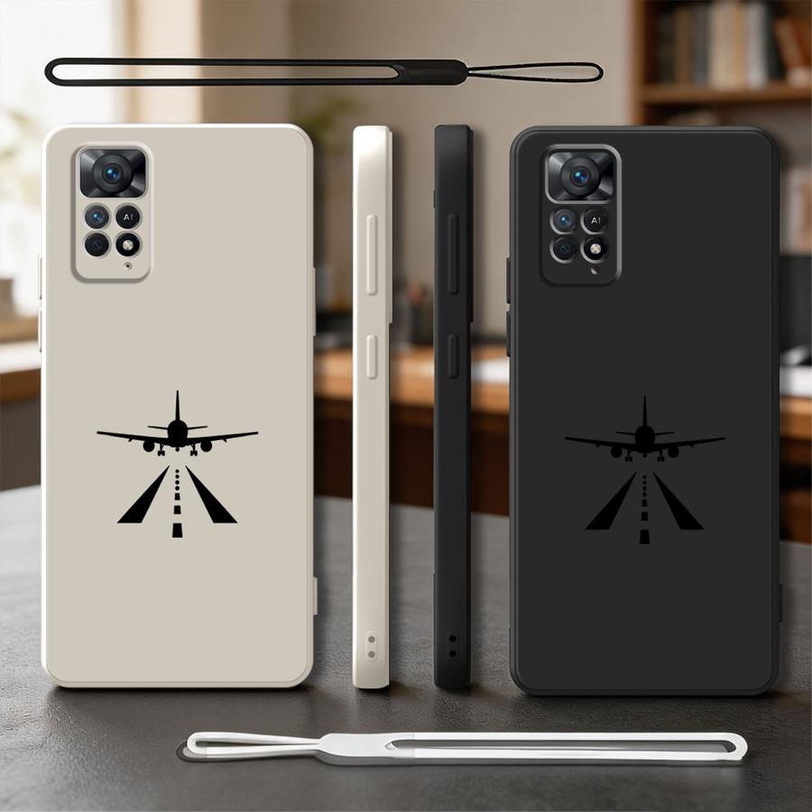 Lanyard Anime Logo - Cool Black Airplane Gothic Phone Cover