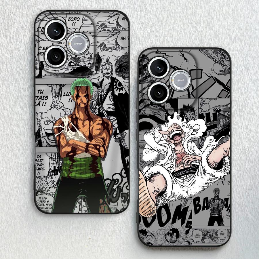 Phone Case Anime - One Pieces Anime Luffy Z-Zoro Case