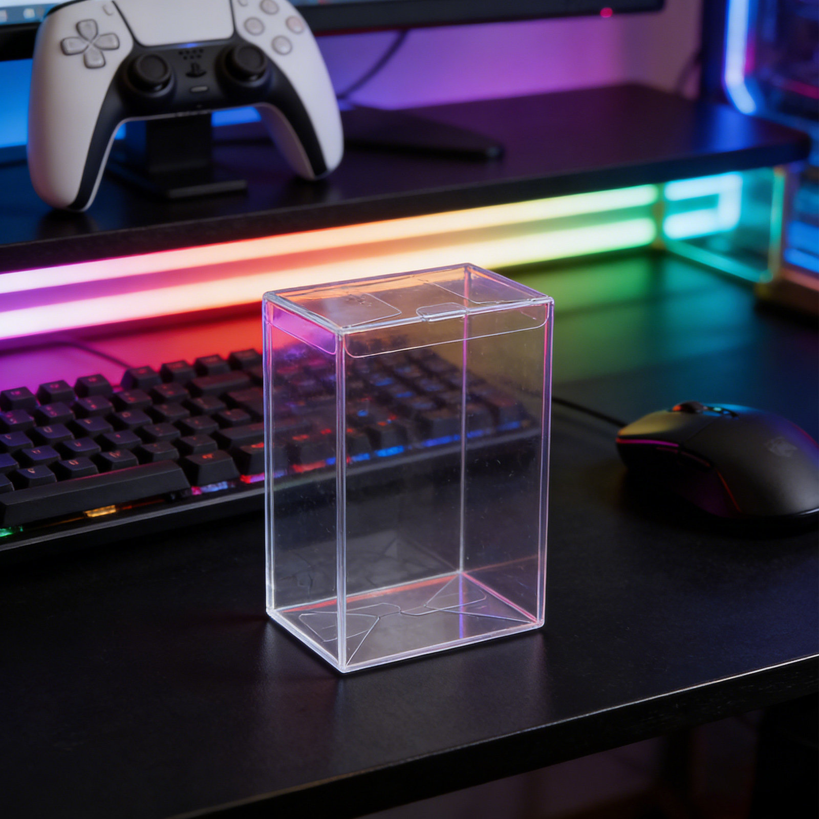 Figure Display Box - 10Pcs Clear Display Case Protection Showcase
