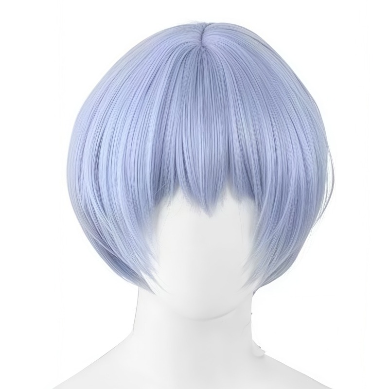 EVA Ayanami Rei cosplay wig sh - огляд і ціна Evangelion Anime Merchandise
