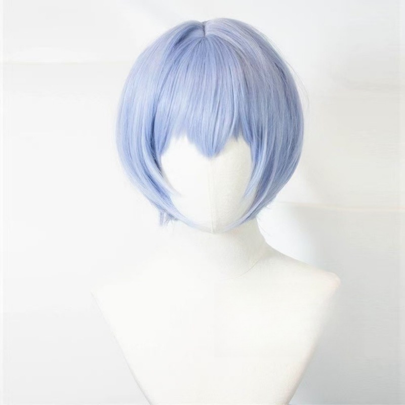 EVA Ayanami Rei cosplay wig sh - огляд і ціна Evangelion Anime Merchandise