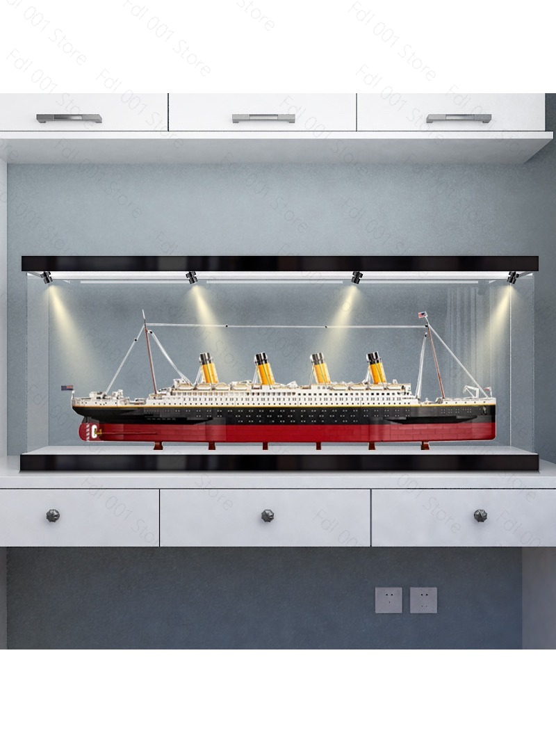 Applicable to  10294 Titanic m - огляд і ціна Figure Display Box