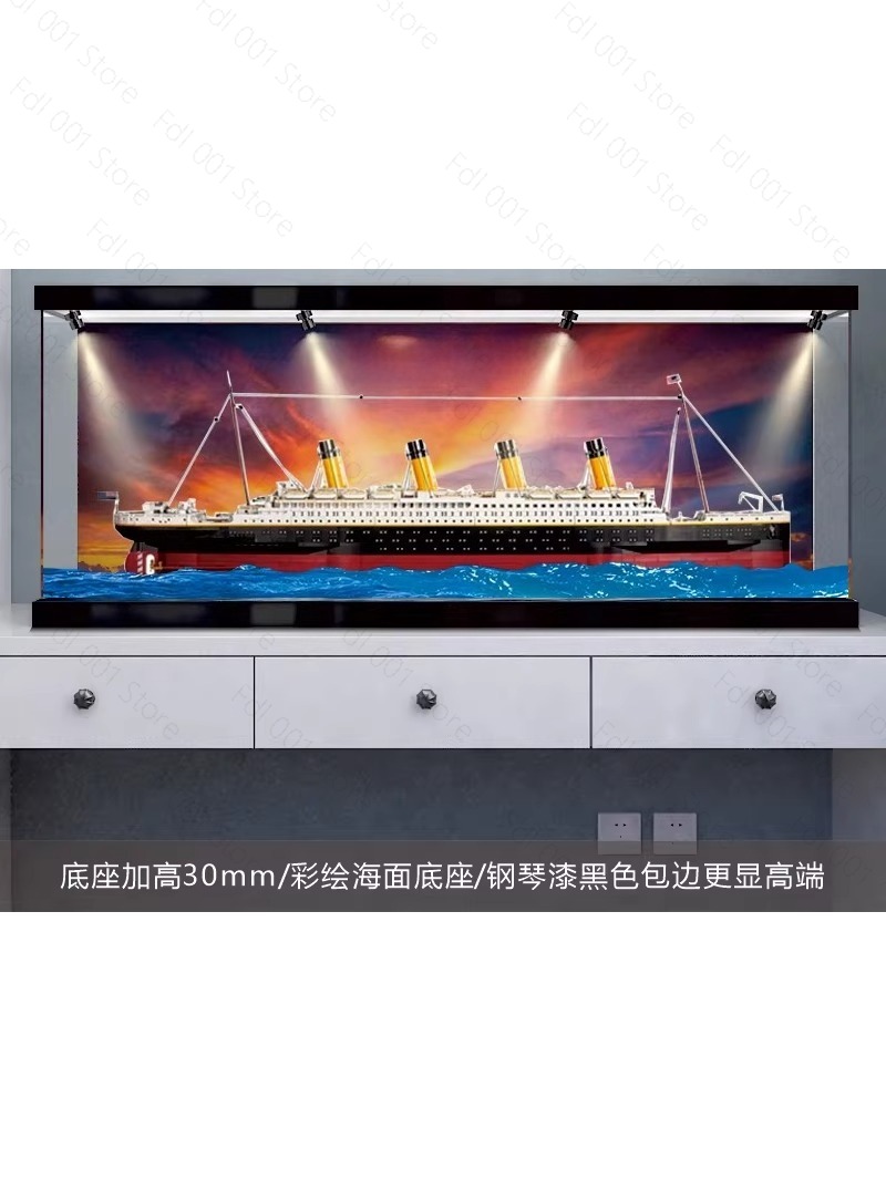 Applicable to  10294 Titanic m - огляд і ціна Figure Display Box