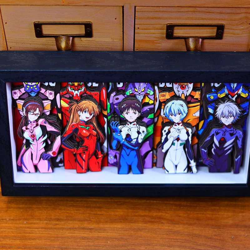 Creative EVA 3D Paper Painting - огляд і ціна Evangelion Anime Merchandise