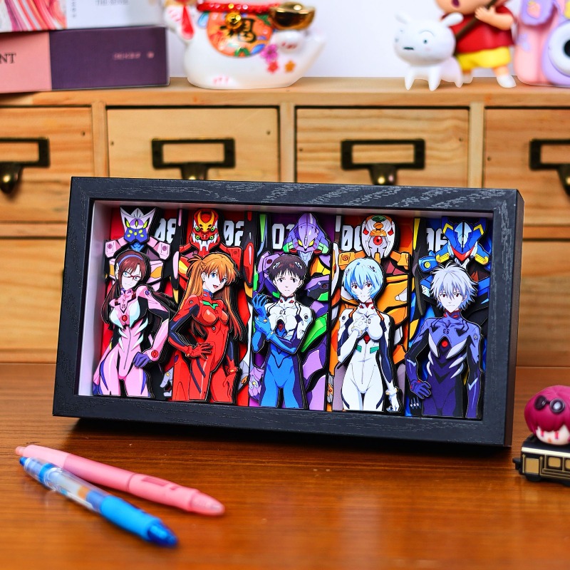 Creative EVA 3D Paper Painting - огляд і ціна Evangelion Anime Merchandise
