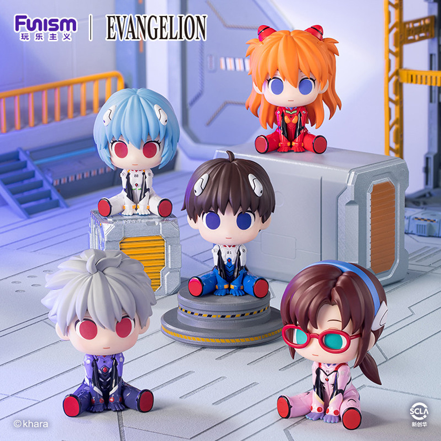 In Stock Official Funism EVA C - огляд і ціна Evangelion Anime Merchandise