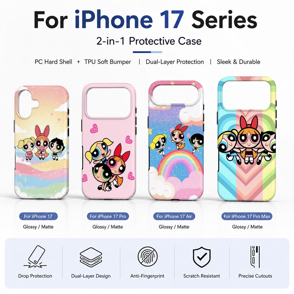 Anime P-Powerpuff Girls Phone  - огляд і ціна Phone Case Anime
