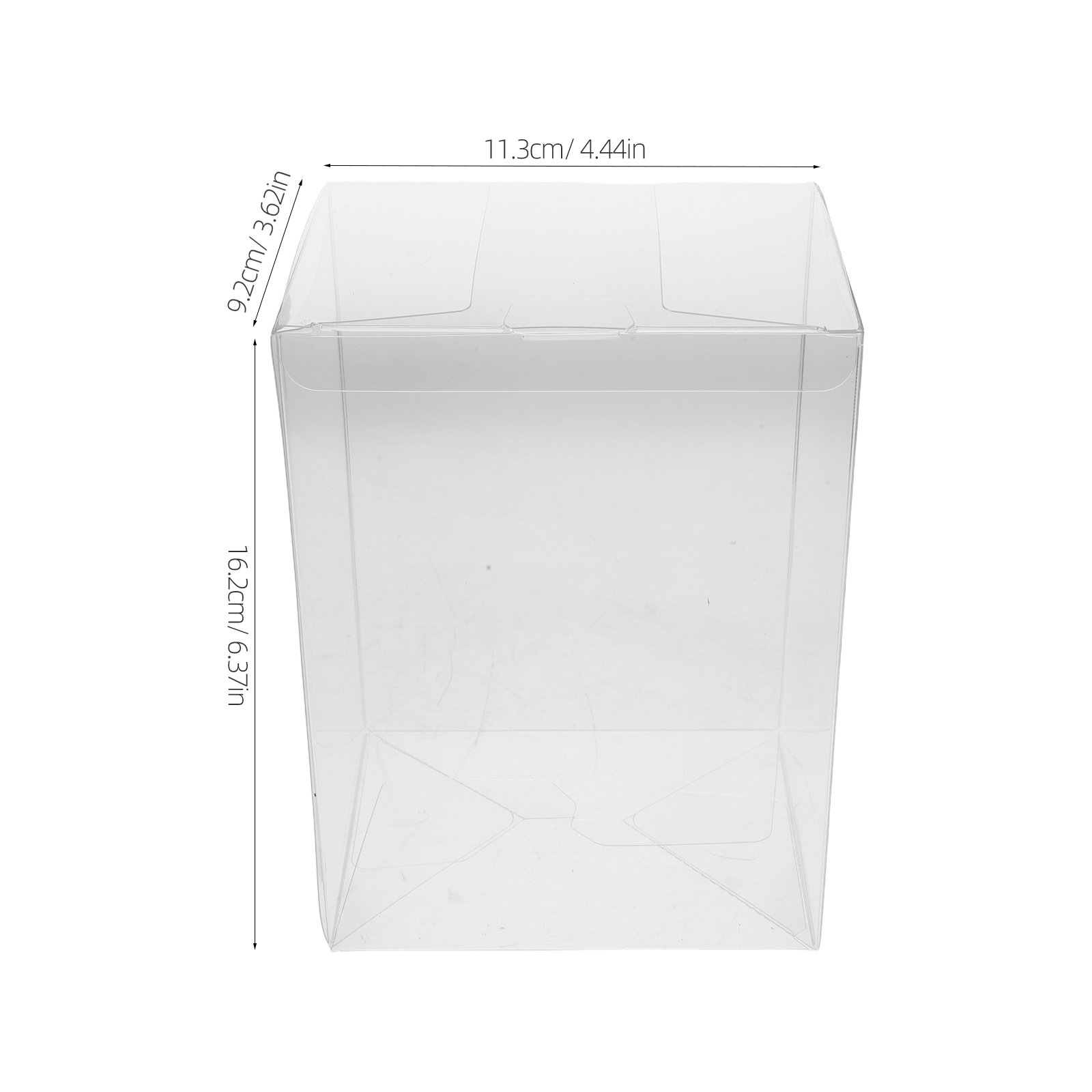10Pcs Clear Display Case Prote - огляд і ціна Figure Display Box