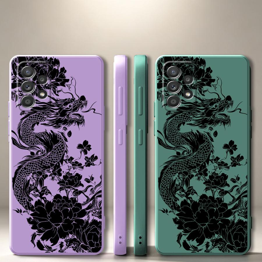 Dragon Peony Ink Phone Cover C - огляд і ціна Lanyard Anime Logo